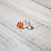 Fan Frenzy Gifts Clemson Tigers Officially Licensed Post Earrings